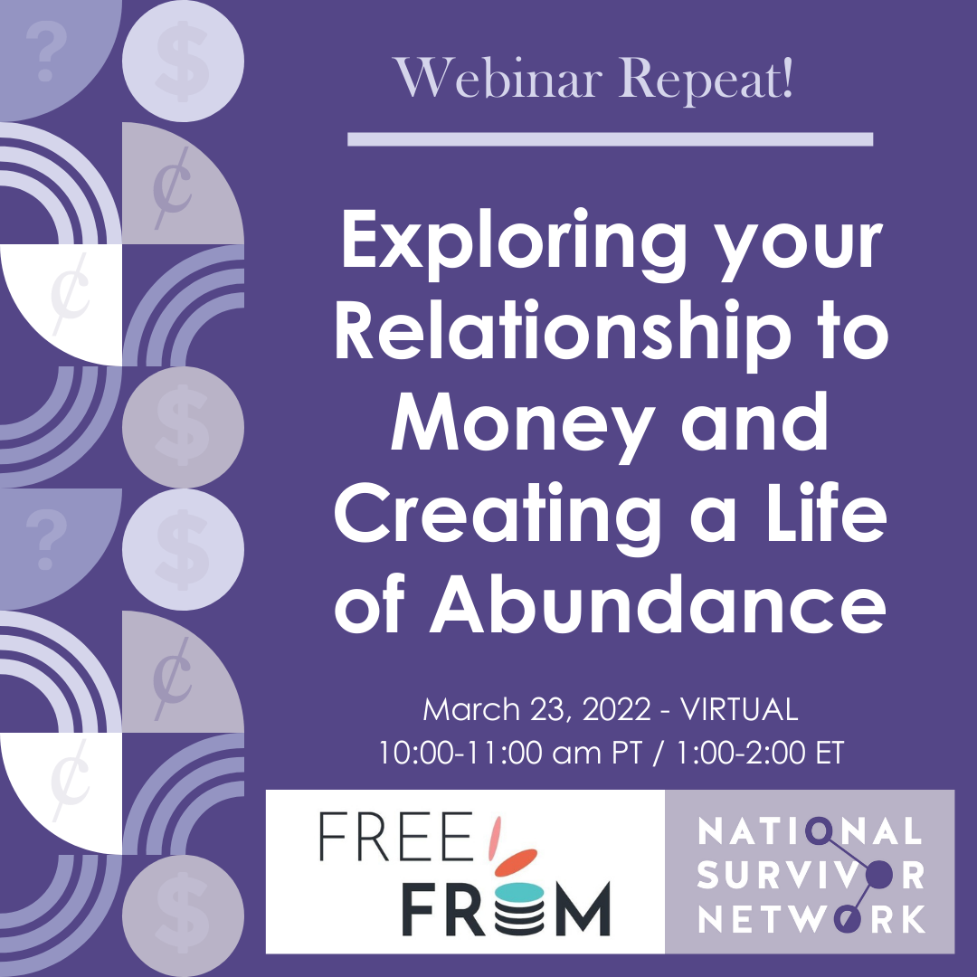 Exploring Your Relationship to Money and Creating a Life of Abundance, in partnership with FreeFrom